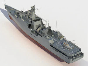 HQ-012 Ly Thai To Gepard class frigate 3D Model
