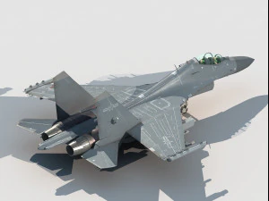 Shenyang J-16 D EW Modello 3D