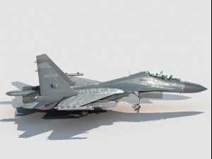 Shenyang J-16 D EW Modello 3D