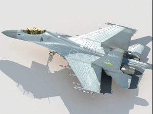 Shengyang J-16 A 3D Model