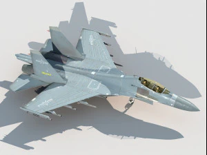 Shengyang J-16 A 3D Model