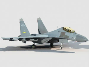 Shengyang J-16 A 3D Model