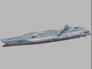 CVN-78 USS Geral R F ord 3D Model