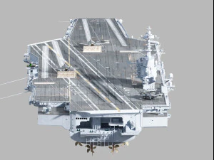 CVN-78 USS Geral R F ord 3D Model