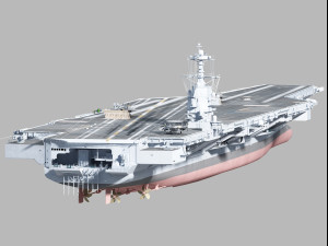 CVN-78 USS Geral R F ord Model 3D