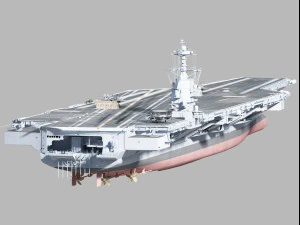 CVN-78 USS Geral R F ord 3D Model