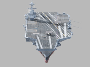CVN-78 USS Geral R F ord Model 3D