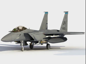 Boeing F-15 EX Eagle II Modelo 3D