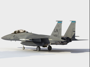 Boeing F-15 EX Eagle II Model 3D