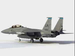 Boeing F-15 EX Aquila II Modello 3D