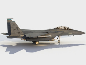 Boeing F-15 EX Eagle II Model 3D