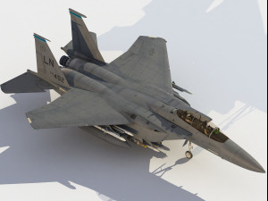 Boeing F-15 EX Eagle II Model 3D