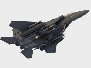 Boeing F-15 EX Eagle II Model 3D