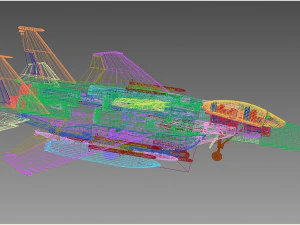 Boeing F-15 EX Aquila II Modello 3D
