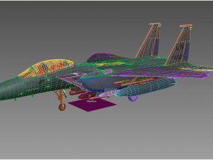 Boeing F-15 EX Eagle II Model 3D