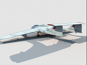 Myasishchev M-55 Geophysica 3D Model