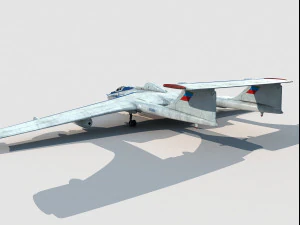 Myasishchev M-55 Geophysica 3D Model
