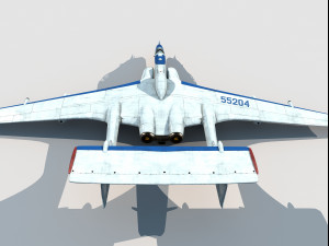 Myasishchev M-55 Geophysica 3D Model