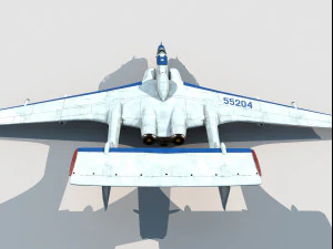 Myasishchev M-55 Geophysica 3D Model