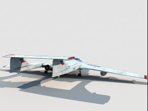 Myasishchev M-55 Geophysica 3D Model