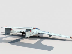 Myasishchev M-55 Geophysica 3D Model