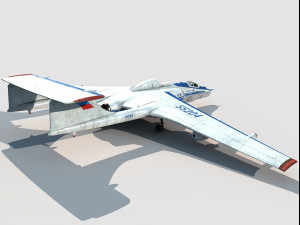 Myasishchev M-55 Geophysica 3D Model
