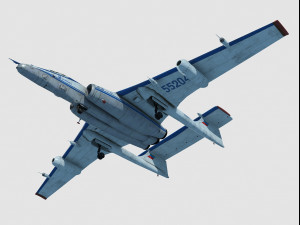 Myasishchev M-55 Geophysica 3D Model