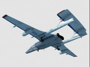 Myasishchev M-55 Geophysica 3D Model