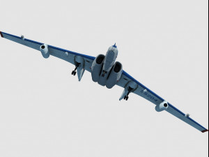 Myasishchev M-55 Geophysica 3D Model