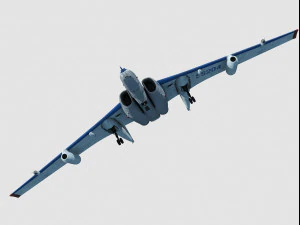 Myasishchev M-55 Geophysica 3D Model