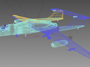 Myasishchev M-55 Geophysica 3D Model