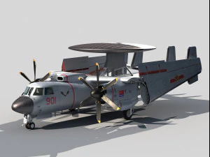 Xian KJ-600 AEW Model 3D