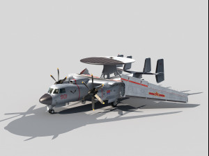 Xian KJ-600 AEW Modello 3D