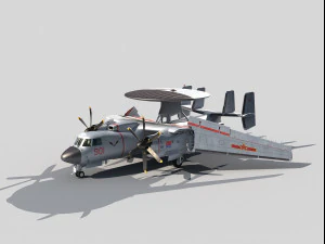 Xian KJ-600 AEW 3D Model