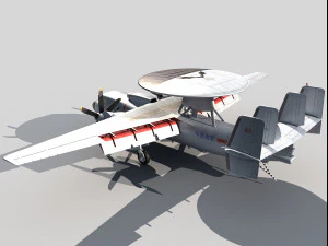 Xian KJ-600 AEW 3D Model