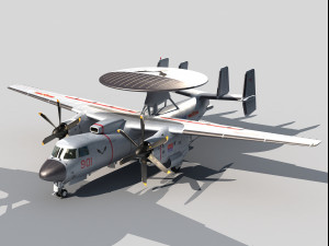 Xian KJ-600 AEW Modello 3D