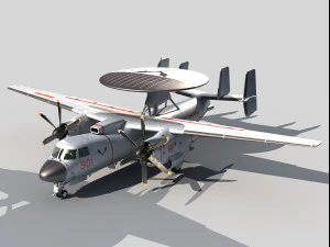 Xian KJ-600 AEW 3D Model