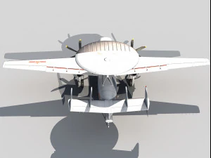 Xian KJ-600 AEW 3D Model