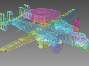 Xian KJ-600 AEW 3D Model