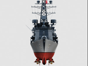 JS Makinami DD112 Destroyer Modelo 3D