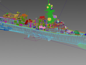 JS Makinami DD112 Destroyer Modelo 3D
