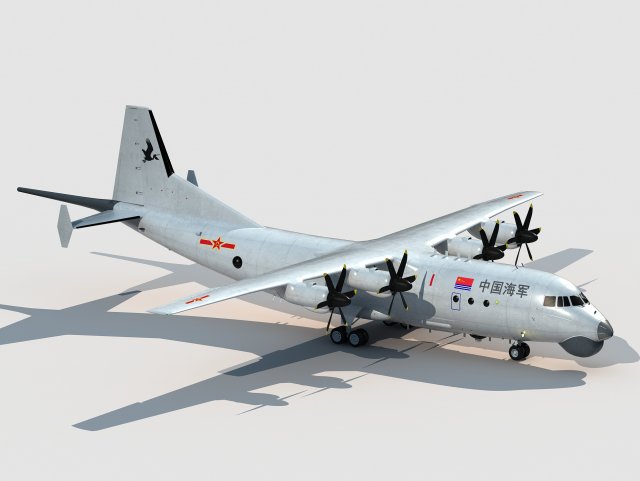 Shaanxi KQ-200 3D 모델 .c4d .max .obj .3ds .fbx .stl .blend 