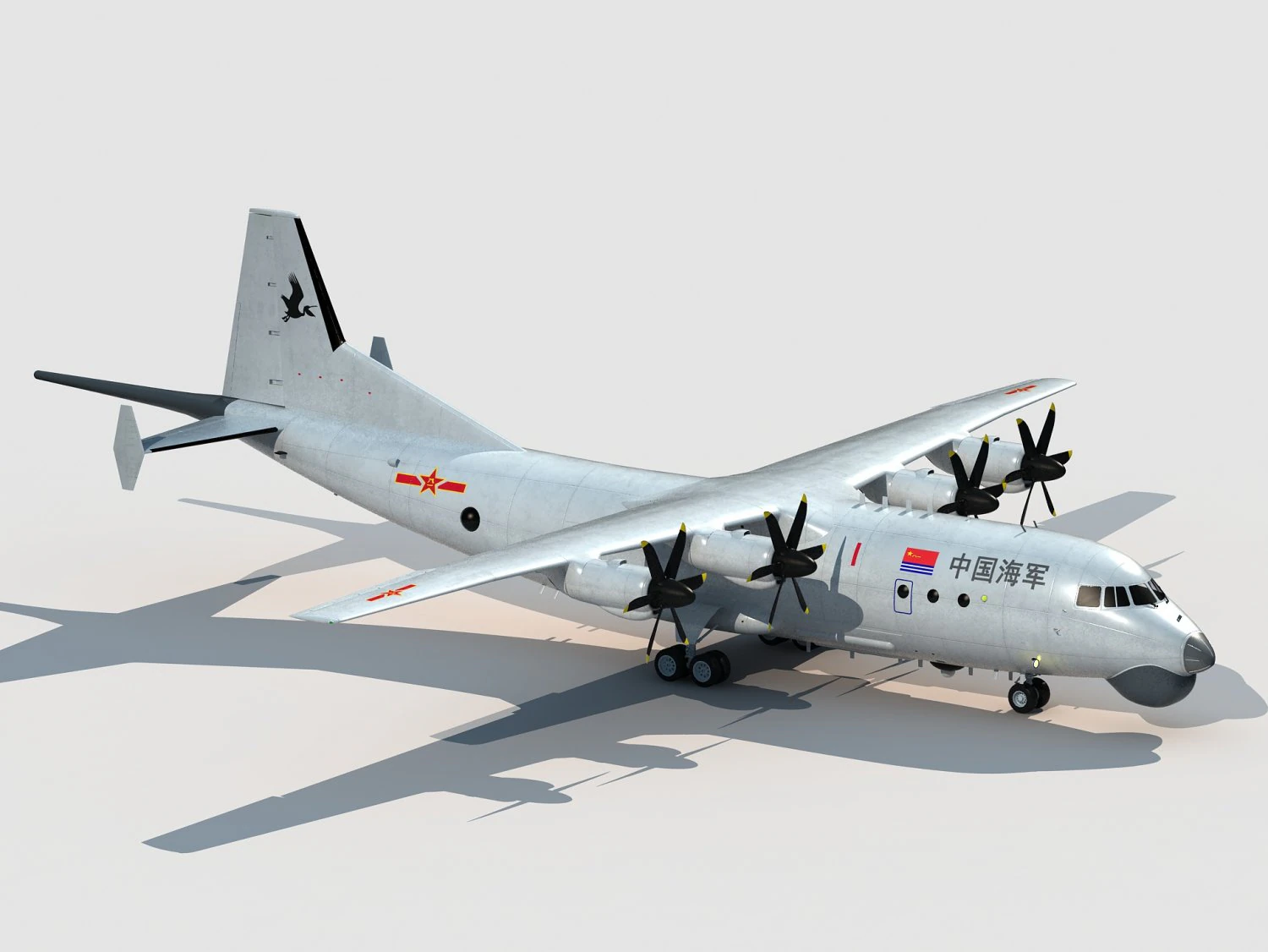 Shaanxi KQ-200 3D Model .c4d .max .obj .3ds .fbx .stl .blend