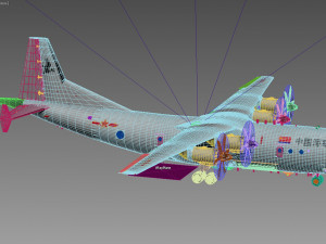 Shaanxi KQ-200 3D 모델