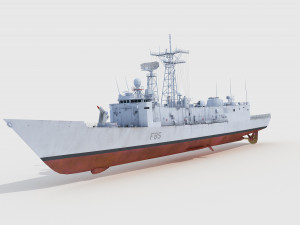 F-85 Navarra Santa Maria Class Frigate 3D Модель