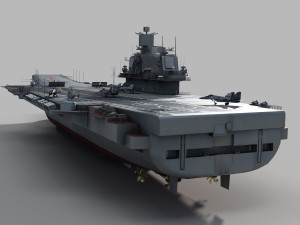 Admiral Kutnezov carrier Modelo 3D