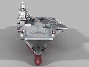 Admiral Kutnezov carrier Modelo 3D