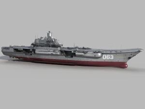 Admiraal Kutnezov vliegdekschip 3D Model