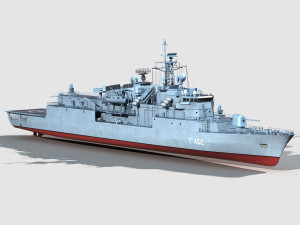 Hydra Class frigate 3D Model