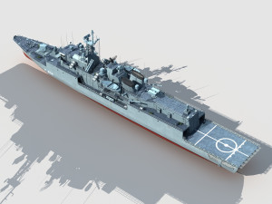 Hydra Class frigate 3D Model